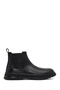 Men's Black Leather Chelsea Boots 25Wfd702018