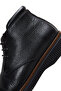 Men's Black Lace-Up Leather Boots 25Wfd6104Ft - 7