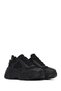 Women's Black Lace-Up Thick Sole Sneaker, Winter Sports Shoes 25Afe220014 - 3