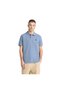 B0A6Vdpb881-R Millers River Pique Short Sleeve Polo Men's T-Shirt Blue