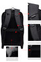D-Pack Unisex Black Fabric Backpack 25Sbd30236F - 3