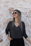 Anthracite v detail blouse - 3