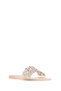 Women's Beige Stone Jelly Slippers 25Sfe4917Pv - 6