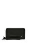 Men's Black Leather Handbag with Phone Compartment 23Wbd3100Cr