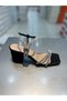 Serrace Short Heeled Imported Material Women's Heeled Evening Dress Shoes - 2