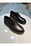Hms Men's Classic Casual Genuine Leather Lace-Up Shoes
