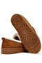 Women's Tan Suede Comfortable Furry Inside Buckle Short Boots - 2