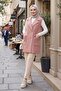 Buttoned Vest with Flap Pocket 1649 - Powder - 2