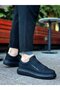 BA0307 BOA Thick High Sole Double Tape Black Men's Shoes - 2