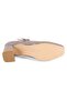 Janelle Beige Women's Crocodile Printed Leather Classic Shoes - 3