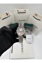 Men's Wristwatch Quartz Movement – Silver & Gold Steel Band, White Dial Dm-00111G-A1 - 2