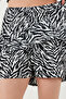 Patterned Elastic Waist Slim Fit Mini 2 Pack Shorts Skirt Shorts Skirt 5864024S2 - 6