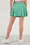 Patterned Elastic Waist Slim Fit Mini 2 Pack Shorts Skirt Shorts Skirt 5864024S2 - 7