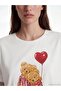 Crew Neck Printed Women's Pajama Set (S6) - 3