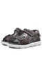 Genuine Leather Gray Velcro Children's Sandals Shoes - 4