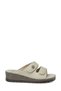 Wedge Heeled Velcro Orthopedic Women's Slippers
