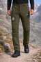 Men's Khaki Winter Outdoor Softshell Tactical Pants with Fleece Lining, Water and Wind Resistant - 4