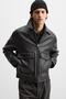 Zra model new season boxy fit four seasons viral men's leather jacket coat - 3