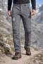 Men's Gray Winter Fleece-Lined Water and Wind Resistant Outdoor Softshell Tactical Pants - 4