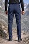 Men's Navy Blue Winter Fleece-Lined Water and Wind Resistant Outdoor Softshell Tactical Pants - 8