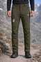 Men's Khaki Winter Outdoor Softshell Tactical Pants with Fleece Lining, Water and Wind Resistant - 3