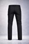 Men's Black Winter Fleece-Lined Water and Wind Resistant Outdoor Softshell Tactical Pants - 2