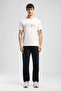 Rico High Waist Regular Fit Straight Leg Blue Men's Jeans