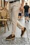 Setra Brown Suede Men's Leather Shoes - 6