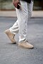 Alvin x bej suede men's leather shoes - 6