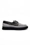 Luis Grey-Black Suede Men's Leather Shoes