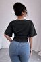 Women's Cotton Pack Soft Fabric Blouse Draped Stylish Daily Model (Not Cropped) 0080 - 5