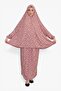 Namaz Elbisesi Jarse Desanli Two Piece Orange - 2