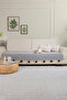Lavi Pompom Khaki Sofa Cover 115 X 200 cm Sofa Divan Sofa Bed Armchair Cover Shawl with Tassels - 3
