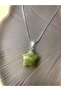 Jade Stone Steel Necklace