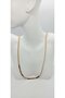 Gold Rose Color Cube Italian Chain (60 cm)