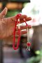 Cut Amber Powder Prayer Beads - 2