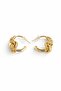 Gold Stone Knotia Earrings - 2