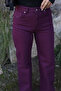 Purple Wideleg Palazzo Jeans - 3