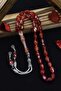 Men's Cat Eye (Glowing in the Light) Powder Amber Prayer Beads - 2