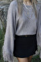 Mink standard size tasseled sleeve sweater - 2