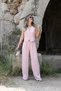 Powder two-pleated palazzo pants - 2
