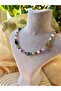 Natural Stone Mix Necklace - 3