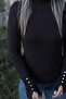 Bitter Brown Turtleneck Standard Size Sleeve Drop Pullover - 4