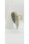 Gray Stone Detailed Wing Latch Buckle - 2