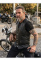 Genuine Leather Style Biker Vest - 2