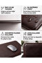 Minimalist 16 Inch Laptop Case, Vegan Leather, Water Repellent, Computer Notebook Laptop Bag - 6