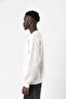 White Men's Basic Sweatshirt - 3