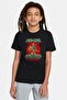 He Man Masters of the Universe Black Kids Tshirt