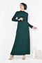 Guipure and Beading Detail Dress 4258 - 2