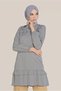 Rush Detail Ankle Elastic Tunic 40822